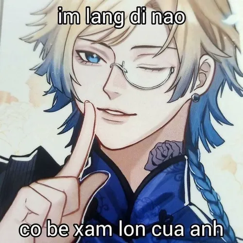 Lúc cãi nhau, chỉ cần meme im lặng đi nào, co be xam lon cua anh Lúc cãi nhau, chỉ cần meme im lặng đi nào, co be xam lon cua anh