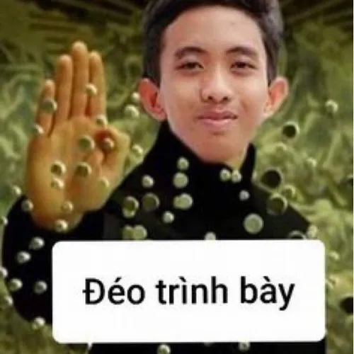Im mồm, đéo trình bày