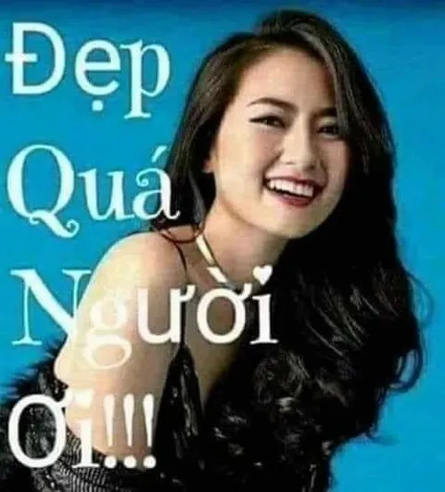 Meme hài khen vợ đáng yêu quá đáng