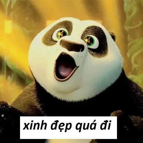 Meme vui gấu Poo khen bạn gái đẹp ngẩn ngơ