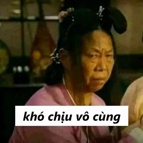 Ảnh meme khó chịu vô cùng chuẩn tâm trạng khi gặp chuyện bực mình