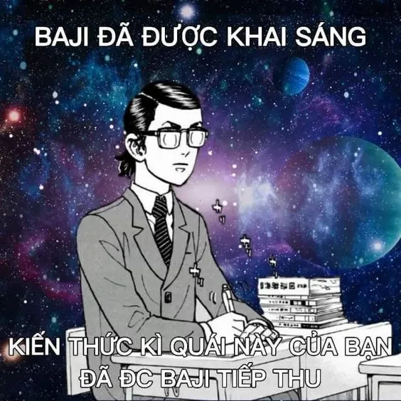 Meme hài khi kiến thức vừa được tiếp thu xong