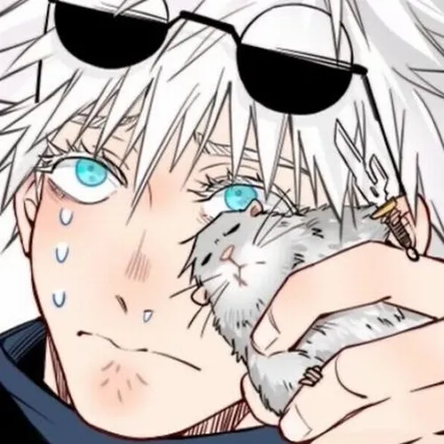 Hình troll anime lau lệ vì quá xúc động trước đồ ăn