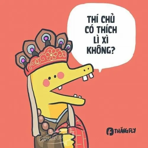 Ảnh meme lì xì Tết gửi năng lượng may mắn