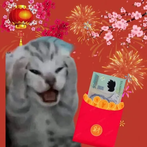 Meme lì xì 500k nhìn mà muốn nhận liền