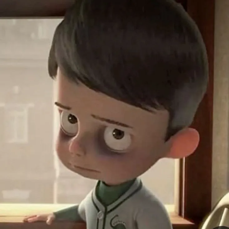 Meme lườm cái nhìn cau có trầm tư