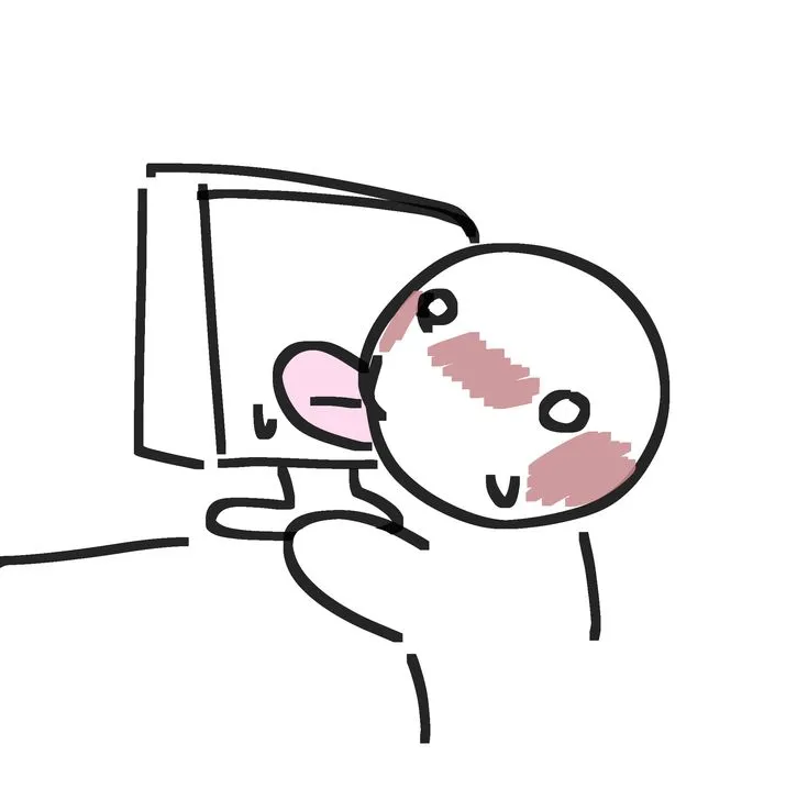 Meme chế liếm màn hình máy tính mlem mlem