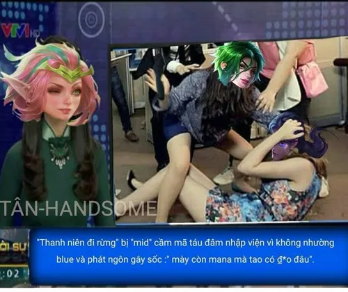 Ảnh troll thua mà vẫn kêu do lag