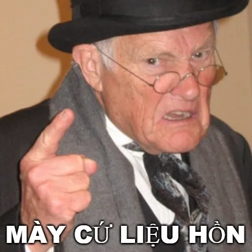 Hình troll giận mà vẫn giữ nét đáng yêu.