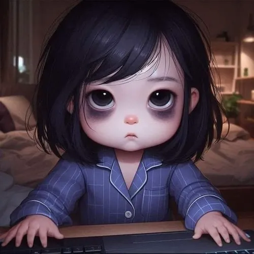 Meme quầng thâm mắt viral TikTok: nỗi mệt mỏi được gói trong nụ cười