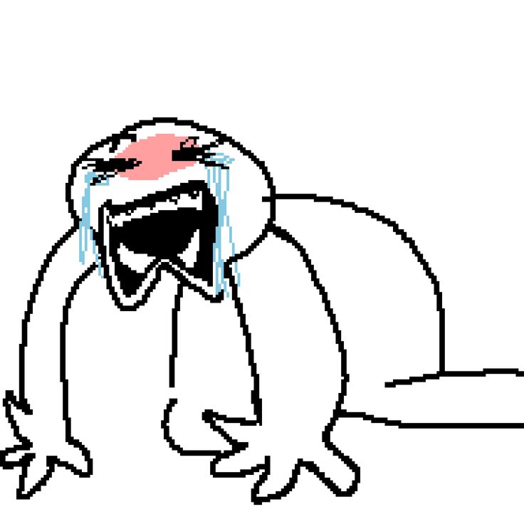 Ảnh meme người que mếu máo quỳ khóc