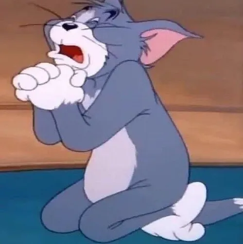 Meme chế mèo Tom năn nỉ người yêu bằng giọng điệu “đừng giận nữa”