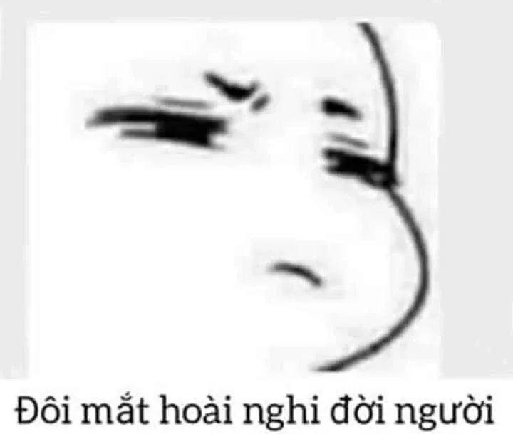 Đôi mắt hoài nghi đời người