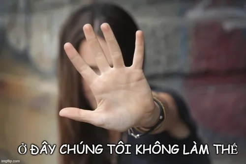 Hình chế vui chỗ tôi không giống vậy đâu, vừa troll vừa tinh tế.
