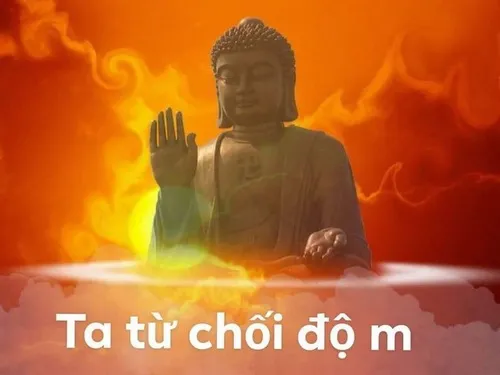 2 Meme hài Phật A Di Đà từ chối độ mày