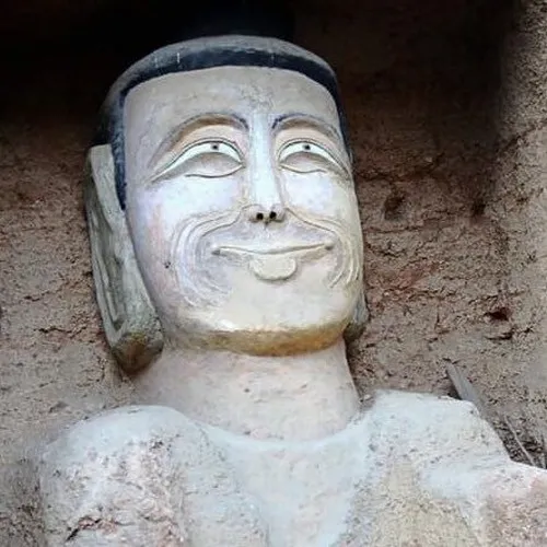 6 Hình troll Bậc Giác A Di Đà cầm điện thoại selfie vui