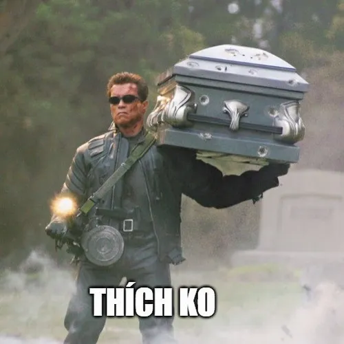 Meme hài quan tài bay lơ lửng giữa trời đêm