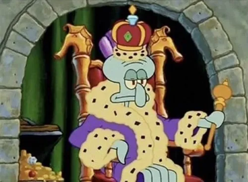 Hình chế quý tộc mèo ngồi ngai vàng cầm ly rượu vang