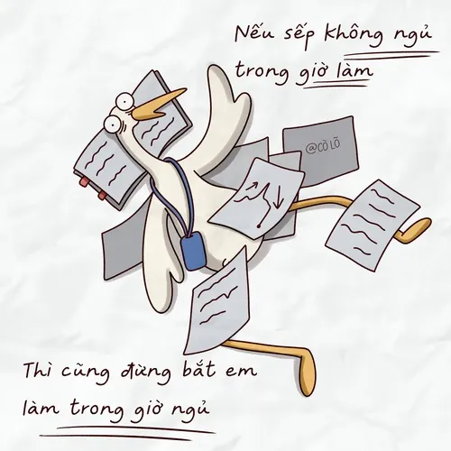 Ảnh troll sếp tổng với biểu cảm lạnh lùng quen thuộc