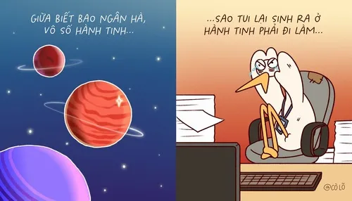 Ảnh troll phòng kế toán với câu “thiếu hóa đơn”