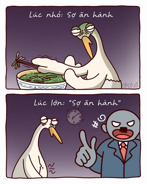 Meme văn phòng khắc họa áp lực nhẹ như búa