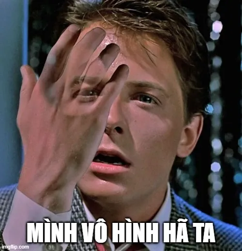 Meme hài trốn thoát bằng chiêu biến mất bá đạo