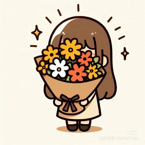 Meme tặng bó hoa cute dễ sợ