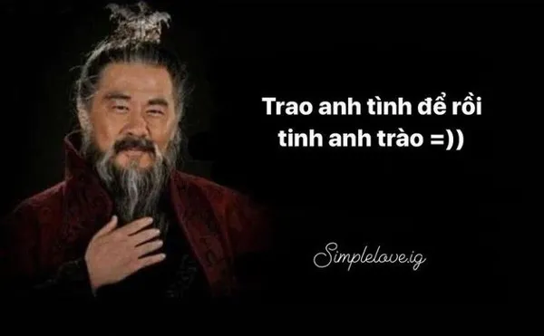 Meme Tào Tháo cười gian giữa triều đình