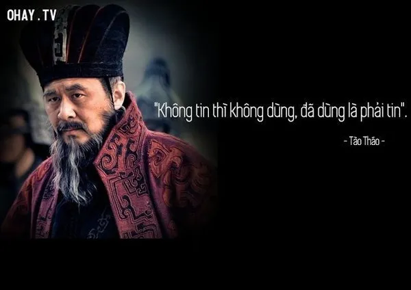 Ảnh vui Tào Tháo nheo mắt cười nham hiểm