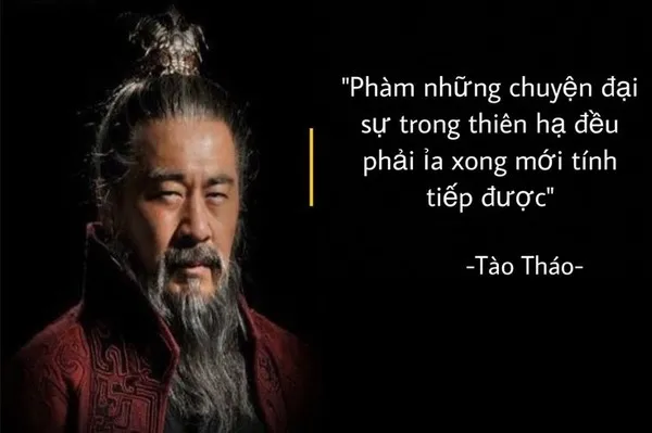 Hình troll Mạnh Đức ngồi giữa doanh trại quân Ngụy