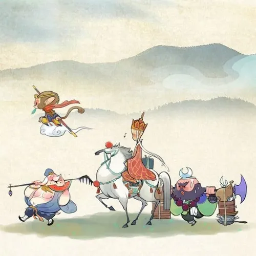 Ảnh troll Đường Tăng làm mặt khổ sở