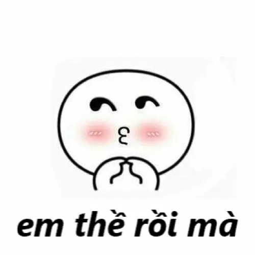 Hình troll người yêu thề nhưng miệng cười gian