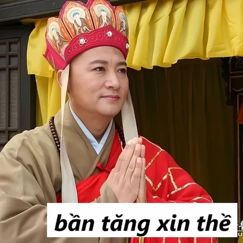 Hình chế vui biểu cảm nghiêm túc để thề