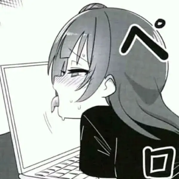 Ảnh chế cười mlem mlem liếm màn hình siêu lầy