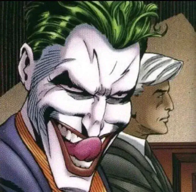 Hình chế Joker biểu cảm mlem mlem bất lực