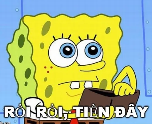 Ảnh chế người đưa tiền với ánh mắt chán đời