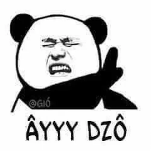 Ảnh meme gấu trúc từ chối hài hước