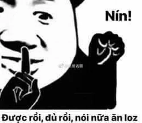 Được rồi, đủ rồi, đừng nói nữa