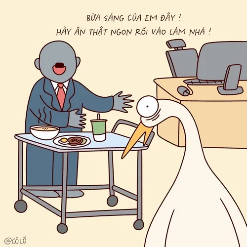 Ảnh vui sếp hỏi nhẹ mà ai cũng run