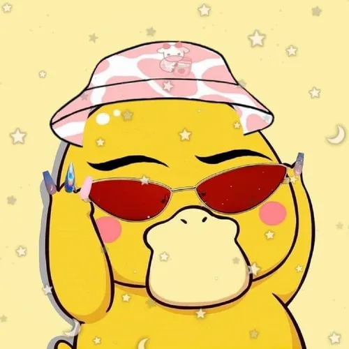 Meme hài vịt vàng “ngầu mà ngu ngơ dễ sợ”.