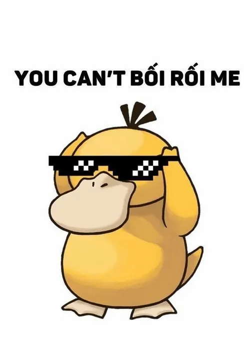 Ảnh hài vịt vàng bị lú bởi crush nhắn tin.