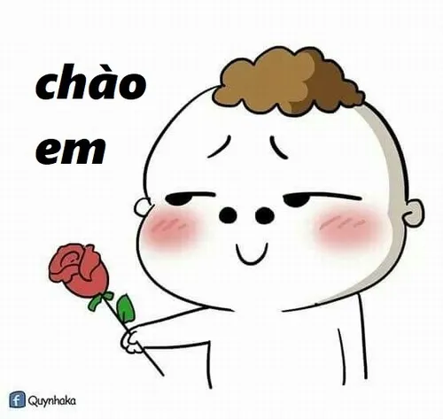 Hình chế vui chào hỏi kiểu genz