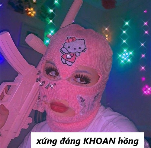 Ảnh troll khoan hồng kiểu “thôi tha cho đó nha”