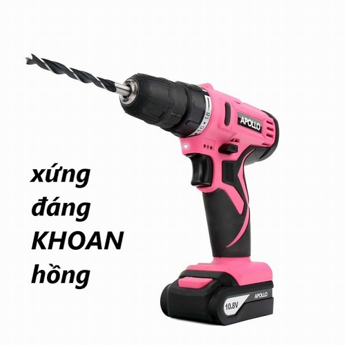 Meme hài xứng đáng được cái khoan màu hồng