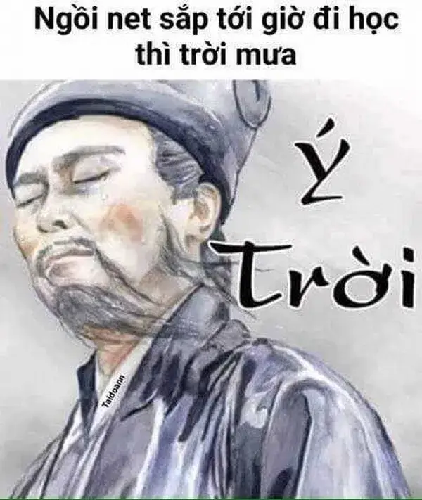 Gia Cát Lượng ngửa mặt lên trời chính là biểu tượng của sự bất lực