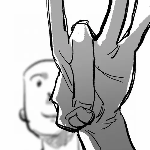 Meme người que nhăn nhó vì hết lương đầu tháng