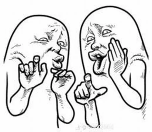 Meme người que giả vờ bình tĩnh trước drama