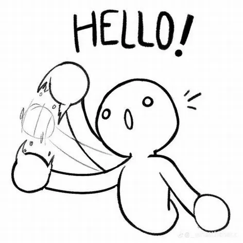 Meme người que hoang mang vì tin nhắn bất ngờ