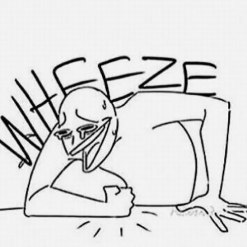 Ảnh chế người que cười to khi bị troll