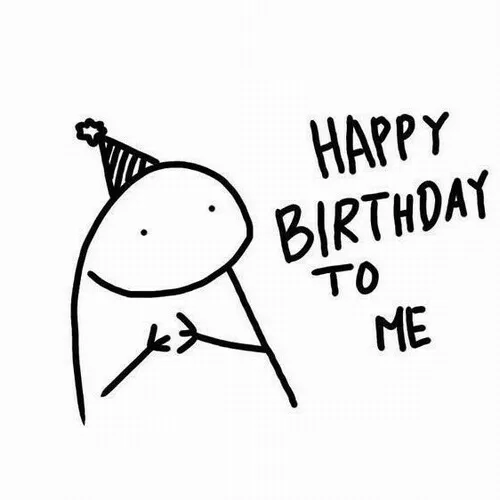 Nhân vật que nằm dài nhìn trần nhà suy nghĩ